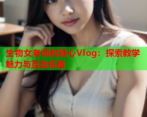 生物女老师的糖心Vlog：探索教学魅力与互动乐趣  第1张
