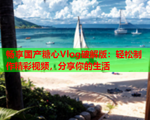 畅享国产糖心Vlog破解版：轻松制作精彩视频，分享你的生活  第2张