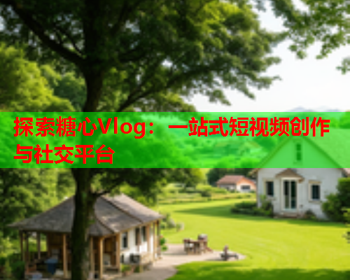 探索糖心Vlog：一站式短视频创作与社交平台  第1张