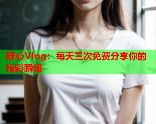 糖心Vlog：每天三次免费分享你的精彩瞬间  第1张