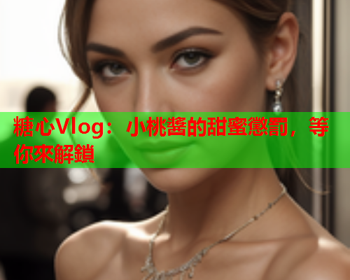 糖心Vlog：小桃醬的甜蜜懲罰，等你來解鎖  第1张
