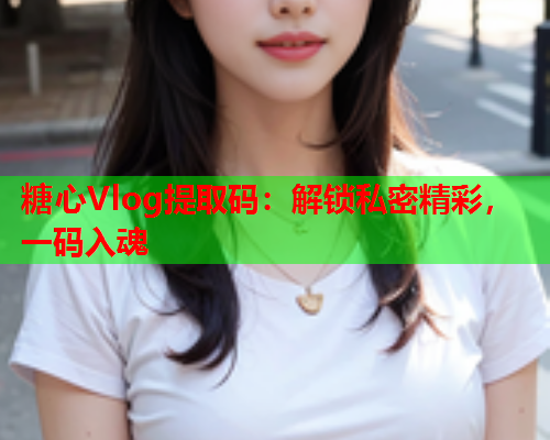 糖心Vlog提取码：解锁私密精彩，一码入魂  第1张