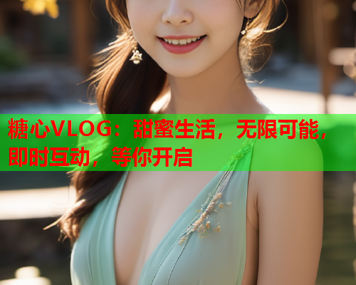 糖心VLOG：甜蜜生活，无限可能，即时互动，等你开启  第1张